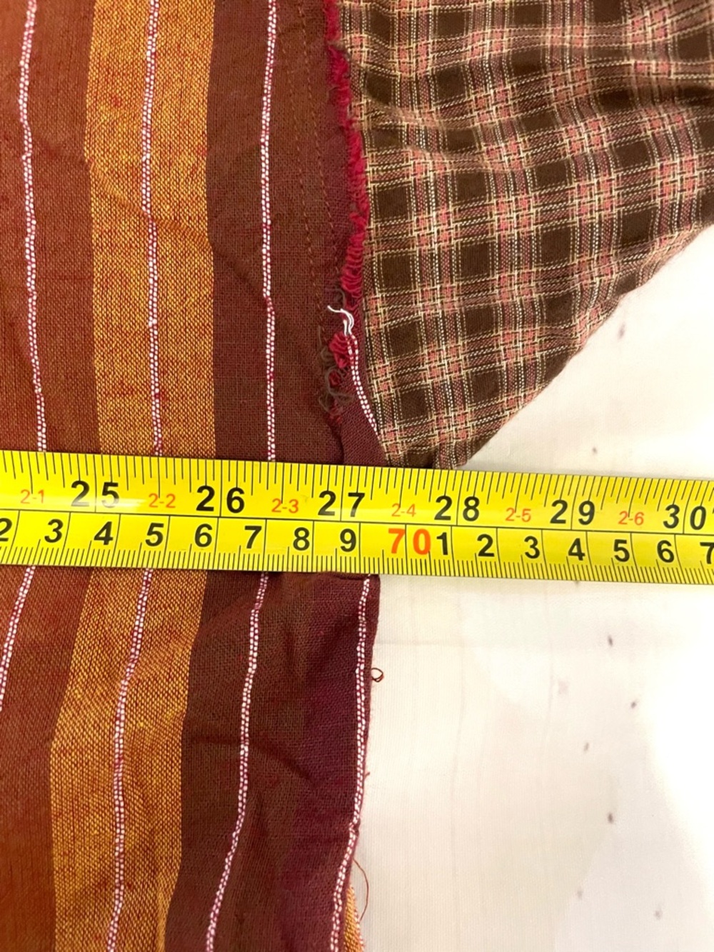 Oli &Hali Patchwork Button-Down Shirt Jacket  L - Picture 9 of 16